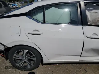 2022 Nissan Sentra SV with VIN 3N1AB8CV5NY312108, listed as a Copart auction lot 49661595 with Not Provided miles and Salvage Title. Bid and sale history available at carsss.com. Image 10.