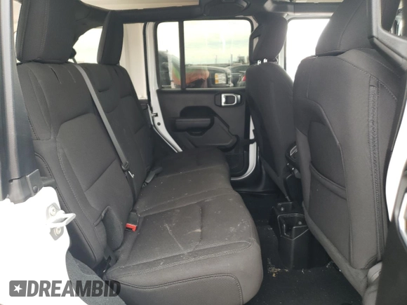2023 Jeep Wrangler Sport Altitude with VIN 1C4HJXDG8PW620005, listed as a Copart auction lot 88764605 with 25,724 mi miles and Salvage Title. Bid and sale history available at DreamBid. Image 10.