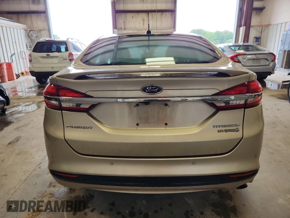2017 Ford Fusion Hybrid Titanium with VIN 3FA6P0RUXHR154907, listed as a Copart auction lot 61295105 with 163,862 mi miles and Salvage title. Bid and sale history available at DreamBid. Image 6.