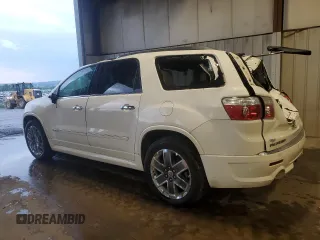 2012 GMC Acadia Denali with VIN 1GKKRTED3CJ356389, listed as a Copart auction lot 62196305 with 120,612 mi miles and Salvage title. Bid and sale history available at DreamBid. Image 2.