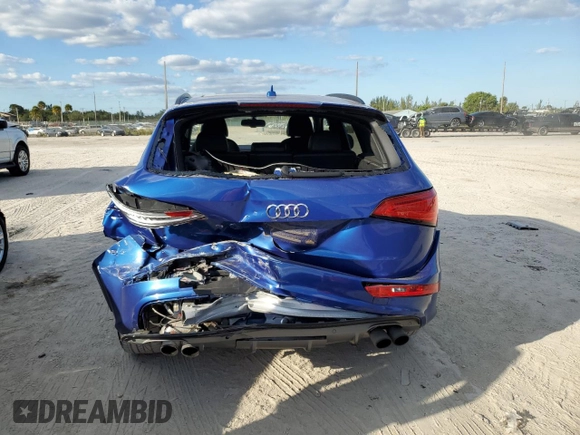 2016 Audi SQ5 Premium Plus with VIN WA1CCAFP8GA019540, listed as a Copart auction lot 61051452 with 41,302 mi miles. Bid and sale history available at carsss.com. Image 9.