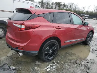 2023 Acura RDX w/A-Spec Package with VIN 5J8TC2H64PL003079, listed as a Copart auction lot 43548315 with 29,318 mi miles and Salvage Title. Bid and sale history available at carsss.com. Image 3.