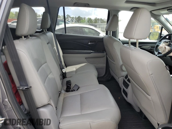 2016 Honda Pilot EX-L with VIN 5FNYF5H76GB035329, listed as a Copart auction lot 51865625 with 126,750 mi miles and Salvage Title. Bid and sale history available at DreamBid. Image 11.