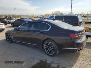 2020 BMW 7 Series 750i xDrive с VIN WBA7U2C02LGM27019, выставлен на аукционе Copart как лот 54122615 с пробегом Не указан миль и Списание • Salvage title. История ставок и продаж доступна на DreamBid. Изображение 2.