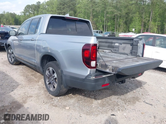 2019 Honda Ridgeline RTL-T z VIN 5FPYK2F69KB004533, wystawiony jako IAAI lot #42042586 z przebiegiem 71 789 mil mil oraz . Historia ofert i sprzedaży dostępna na DreamBid. Obrazek 3.
