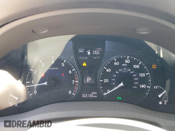 2014 Lexus RX 350 with VIN 2T2ZK1BA9EC140666, listed as a Copart auction lot 62848395 with 103,135 mi miles and Salvage title. Bid and sale history available at DreamBid. Image 9.