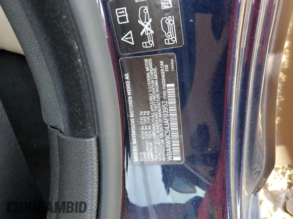 2018 BMW 4 Series 440i xDrive z VIN WBA4W9C54JAF93952, wystawiony jako Copart lot #75808484 z przebiegiem 80 135 mil mil oraz Szkoda całkowita • Salvage title. Historia ofert i sprzedaży dostępna na DreamBid. Obrazek 14.