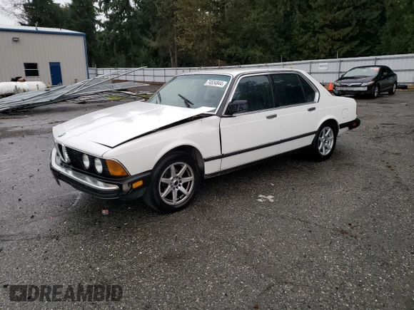 1985 BMW 7 Series 735i с VIN WBAFH8402F0970689, выставлен на аукционе Copart как лот 74534844 с пробегом 192 703 миль миль и Списание • Salvage title. История ставок и продаж доступна на DreamBid. Изображение 1.