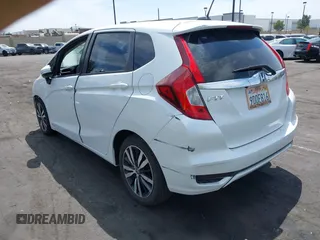 2019 Honda Fit EX with VIN 3HGGK5H80KM715748, listed as a IAAI auction lot 42033296 with 81,218 mi miles and . Bid and sale history available at DreamBid. Image 3.