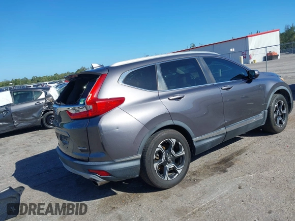 2017 Honda CR-V Touring with VIN 2HKRW1H91HH505686, listed as a IAAI auction lot 41805226 with 120,760 mi miles. Bid and sale history available at carsss.com. Image 4.