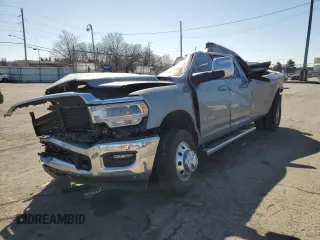 2024 Ram 3500 Laramie with VIN 3C63RRJL5RG371798, listed as a Copart auction lot 48083485 with 69,285 mi miles and Salvage Title. Bid and sale history available at carsss.com. Image 1.