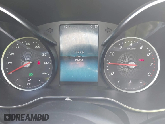 2019 Mercedes-Benz C 300 with VIN 55SWF8EB9KU315237, listed as a IAAI auction lot 41608890 with 79,080 mi miles and . Bid and sale history available at carsss.com. Image 7.