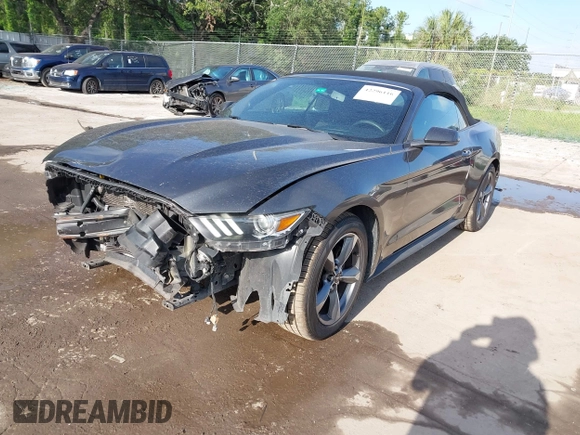 2017 Ford Mustang V6 z VIN 1FATP8EM0H5217314, wystawiony jako IAAI lot #42296116 z przebiegiem 104 845 mil mil oraz . Historia ofert i sprzedaży dostępna na DreamBid. Obrazek 18.