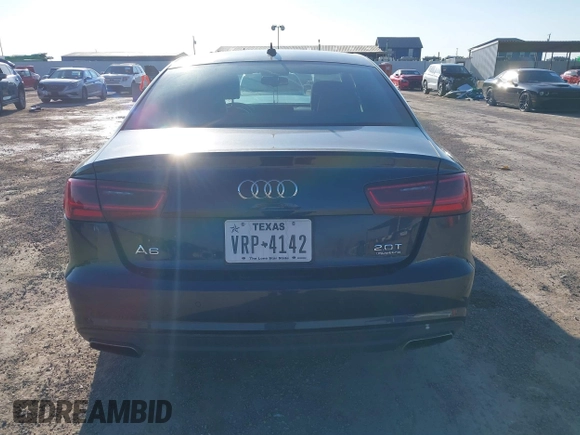 2016 Audi A6 2.0T Premium with VIN WAUFFAFC5GN199203, listed as a IAAI auction lot 41150658 with 181,176 mi miles. Bid and sale history available at carsss.com. Image 16.