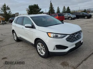 2019 Ford Edge SEL with VIN 2FMPK4J94KBB49179, listed as a IAAI auction lot 42122206 with 113,801 mi miles. Bid and sale history available at carsss.com. Image 1.