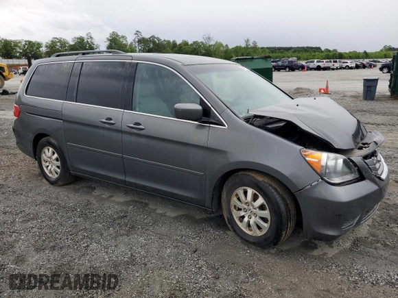 2008 Honda Odyssey EX-L with VIN 5FNRL38798B046554, listed as a Copart auction lot 54378125 with 202,402 mi miles and Clean Title. Bid and sale history available at carsss.com. Image 4.