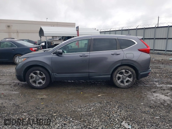 2017 Honda CR-V EX-L with VIN 7FARW1H8XHE039217, listed as a IAAI auction lot 41586701 with 37,058 mi miles. Bid and sale history available at carsss.com. Image 14.