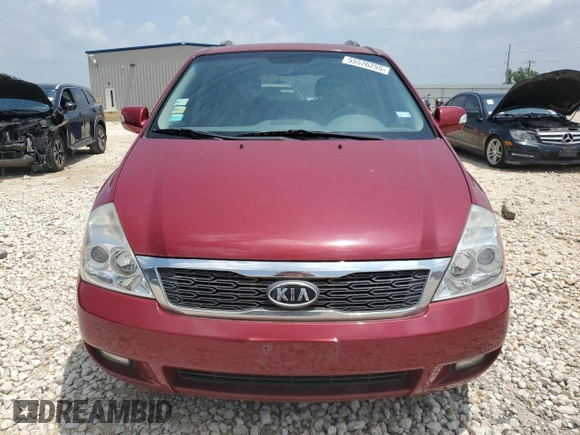 2012 Kia Sedona EX with VIN KNDMH4C7XC6448354, listed as a Copart auction lot 55576255 with 112,920 mi miles and Clean Title. Bid and sale history available at carsss.com. Image 5.