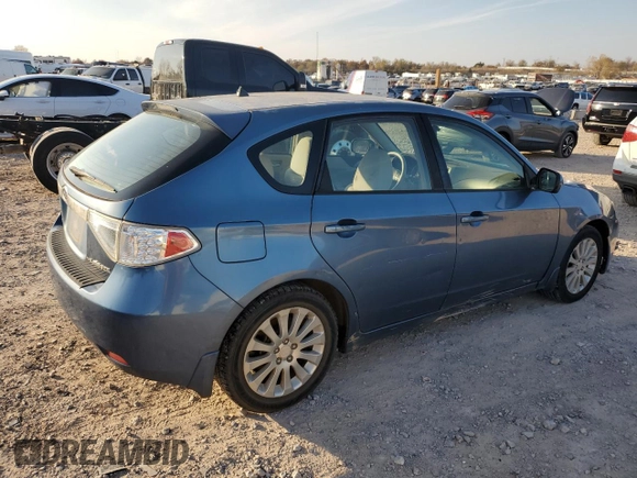 2008 Subaru Impreza Wagon (Natl) i w/Premium Pkg with VIN JF1GH61628H809581, listed as a Copart auction lot 83261394 with 187,372 mi miles and Clean Title. Bid and sale history available at carsss.com. Image 3.