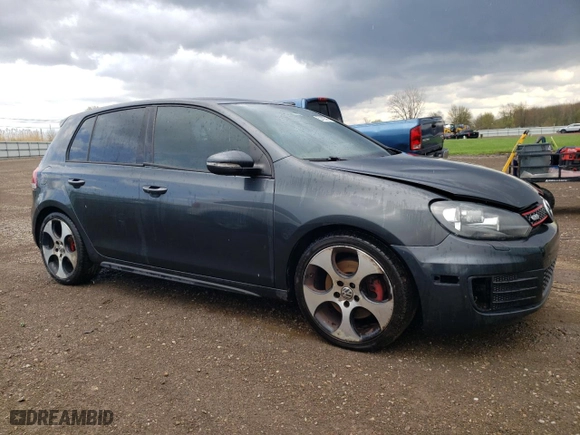 2013 Volkswagen GTI with VIN WVWGD7AJ5DW000789, listed as a Copart auction lot 53192595 with 122,517 mi miles and Clean Title. Bid and sale history available at carsss.com. Image 4.