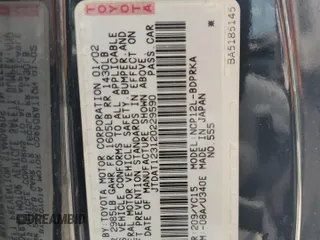 2002 Toyota ECHO z VIN JTDAT123120229590, wystawiony jako Copart lot #53384694 z przebiegiem 177 665 mil mil oraz Nie do naprawy • Non repairable. Historia ofert i sprzedaży dostępna na DreamBid. Obrazek 12.