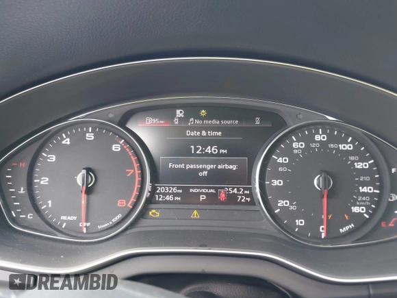 2023 Audi Q5 Premium with VIN WA1ABAFY2P2132364, listed as a IAAI auction lot 42272904 with 20,326 mi miles and . Bid and sale history available at DreamBid. Image 7.