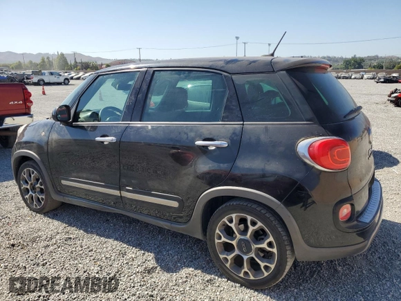 2014 FIAT 500L Trekking with VIN ZFBCFADH4EZ008674, listed as a Copart auction lot 60470524 with 150,428 mi miles and Salvage Title. Bid and sale history available at carsss.com. Image 2.