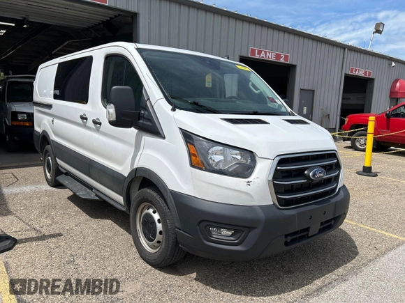 2020 Ford Transit Cargo with VIN 1FTBR1Y88LKB08471, listed as a IAAI auction lot 42297878 with 100,218 mi miles and . Bid and sale history available at DreamBid. Image 13.