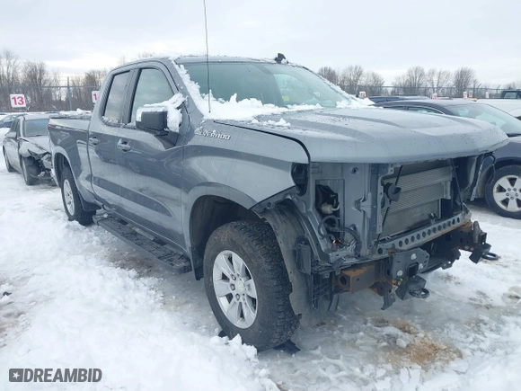 2019 Chevrolet Silverado 1500 LT with VIN 1GCRYDED2KZ308384, listed as a IAAI auction lot 41596693 with 61,162 mi miles. Bid and sale history available at carsss.com. Image 1.