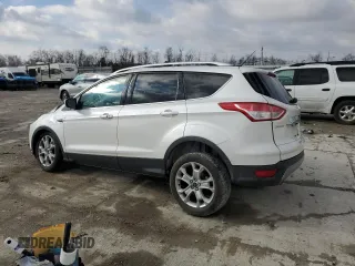 2015 Ford Escape Titanium with VIN 1FMCU0J93FUCO7834, listed as a Copart auction lot 46809885 with Not Provided miles and Salvage Title. Bid and sale history available at DreamBid. Image 2.