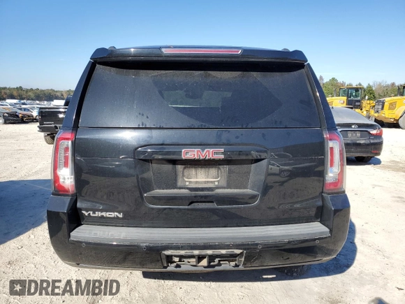 2017 GMC Yukon SLE with VIN 1GKS1AKC5HR221558, listed as a Copart auction lot 82817444 with 166,083 mi miles and Salvage Title. Bid and sale history available at carsss.com. Image 6.