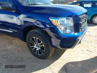 2024 Nissan Titan SV with VIN 1N6AA1EC7RN111913, listed as a IAAI auction lot 41365570 with 8,442 mi miles and . Bid and sale history available at DreamBid. Image 21.