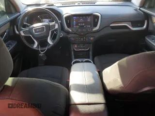 2020 GMC Terrain SLE with VIN 3GKALTEV5LL124987, listed as a Copart auction lot 41757705 with 76,973 mi miles and Salvage Title. Bid and sale history available at DreamBid. Image 8.