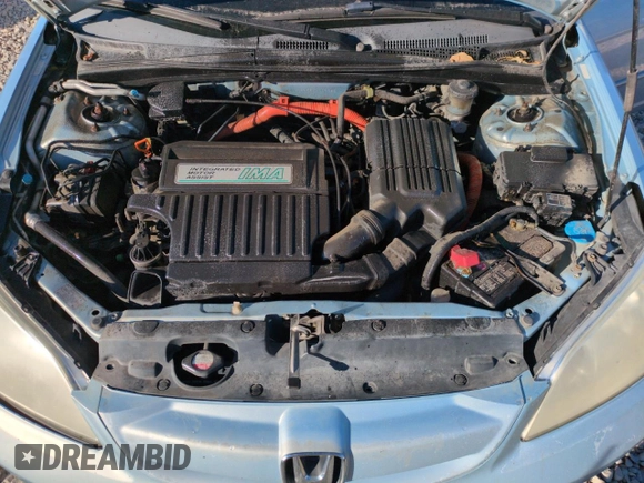 2005 Honda Civic with VIN JHMES96695S009385, listed as a Copart auction lot 88084805 with 188,259 mi miles and Salvage Title. Bid and sale history available at DreamBid. Image 11.