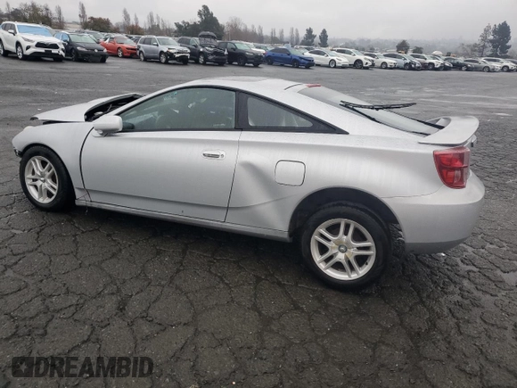 2003 Toyota Celica GT with VIN JTDDR32T530166373, listed as a Copart auction lot 85332084 with 0 mi miles and Salvage Title. Bid and sale history available at carsss.com. Image 2.