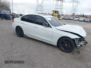 2014 BMW 3 Series 320i xDrive with VIN WBA3C3G52ENS69356, listed as a IAAI auction lot 41585698 with 177,274 mi miles. Bid and sale history available at carsss.com. Image 1.