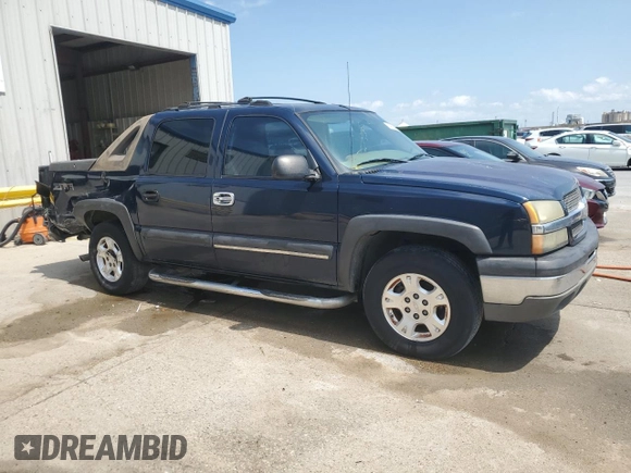 2004 Chevrolet Avalanche with VIN 3GNEC12T34G171585, listed as a Copart auction lot 54310515 with 262,495 mi miles and Salvage title. Bid and sale history available at DreamBid. Image 4.