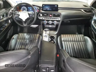 2022 Genesis G70 2.0T with VIN KMTG34TA2NU088116, listed as a Copart auction lot 78257514 with 83,335 mi miles and Clean Title. Bid and sale history available at carsss.com. Image 8.
