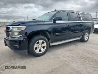 2015 Chevrolet Suburban LT z VIN 1GNSCJKC9FR201128, wystawiony jako Copart lot #60792115 z przebiegiem 483 373 mil mil oraz Czysty tytuł • Clean title. Historia ofert i sprzedaży dostępna na DreamBid. Obrazek 1.