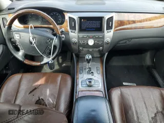 2011 Hyundai Equus Ultimate z VIN KMHGH4JF6BU030211, wystawiony jako Copart lot #47643285 z przebiegiem 95 045 mil mil oraz Szkoda całkowita • Salvage title. Historia ofert i sprzedaży dostępna na DreamBid. Obrazek 8.