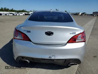 2011 Hyundai Genesis Coupe with VIN KMHHT6KD6BU059087, listed as a Copart auction lot 57665315 with 122,763 mi miles and Salvage title. Bid and sale history available at DreamBid. Image 6.