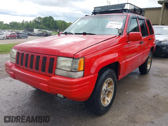1996 Jeep Grand Cherokee Limited with VIN 1J4GZ78YXTC295872, listed as a IAAI auction lot 42339960 with 265,609 mi miles and . Bid and sale history available at DreamBid. Image 2.