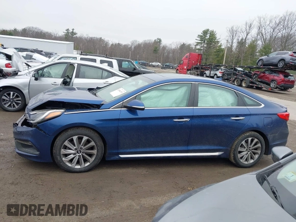 2016 Hyundai Sonata Sport with VIN 5NPE34AF1GH325597, listed as a IAAI auction lot 41996753 with 139,616 mi miles and . Bid and sale history available at DreamBid. Image 15.