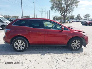 2008 Mazda CX-7 Sport with VIN JM3ER293380208154, listed as a IAAI auction lot 41620053 with 189,133 mi miles. Bid and sale history available at carsss.com. Image 12.