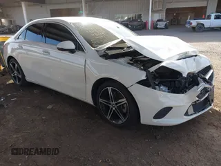 2021 Mercedes-Benz A 220 with VIN W1K3G4EB3MJ284823, listed as a IAAI auction lot 41940239 with 54,998 mi miles and . Bid and sale history available at DreamBid. Image 1.