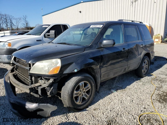 2003 Honda Pilot EX with VIN 2HKYF18763H591810, listed as a Copart auction lot 42040115 with 407,936 mi miles and Salvage Title. Bid and sale history available at carsss.com. Image 1.