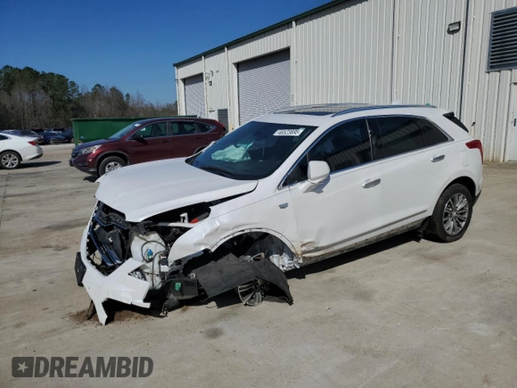2017 Cadillac XT5 Luxury FWD with VIN 1GYKNBRS4HZ194284, listed as a Copart auction lot 46523695 with 78,861 mi miles and Salvage Title. Bid and sale history available at carsss.com. Image 1.