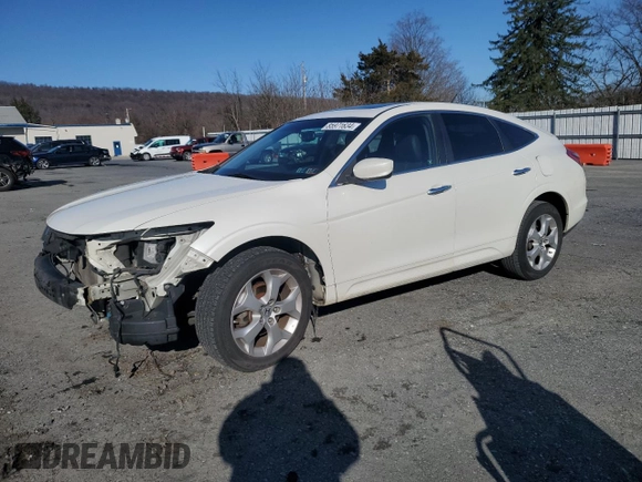 2010 Honda Accord Crosstour EX-L with VIN 5J6TF2H56AL005852, listed as a Copart auction lot 85971634 with 204,479 mi miles and Salvage Title. Bid and sale history available at carsss.com. Image 1.