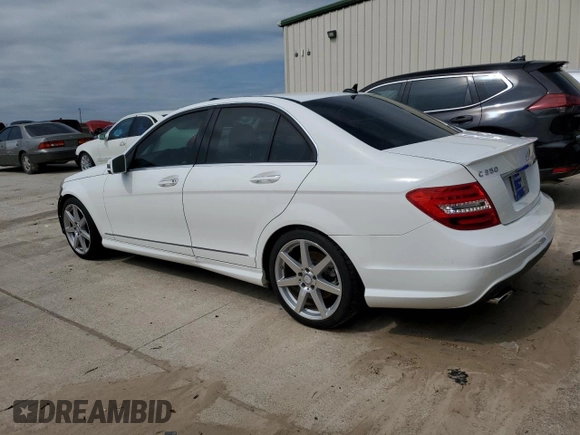2013 Mercedes-Benz C 350 Sport with VIN WDDGF5HB2DA879863, listed as a Copart auction lot 52865914 with 50,273 mi miles and Clean Title. Bid and sale history available at DreamBid. Image 2.