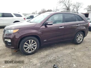 2012 Kia Sorento SX with VIN 5XYKWDA24CG283533, listed as a Copart auction lot 50073615 with 136,445 mi miles and Salvage Title. Bid and sale history available at carsss.com. Image 1.